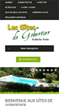 Mobile Screenshot of gite-gobertier.com